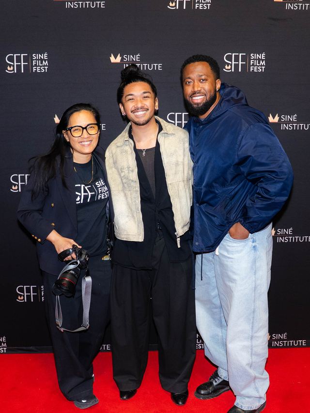 Guests on the red carpet